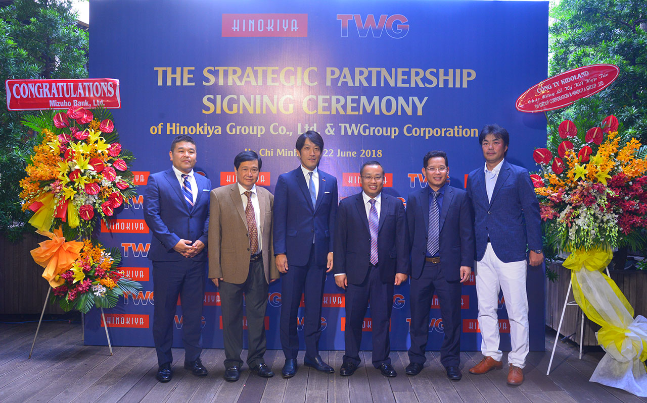 TWGROUP GROUP SIGNED STRATEGIC COOPERATION AGREEMENT WITH HINOKIYA GROUP