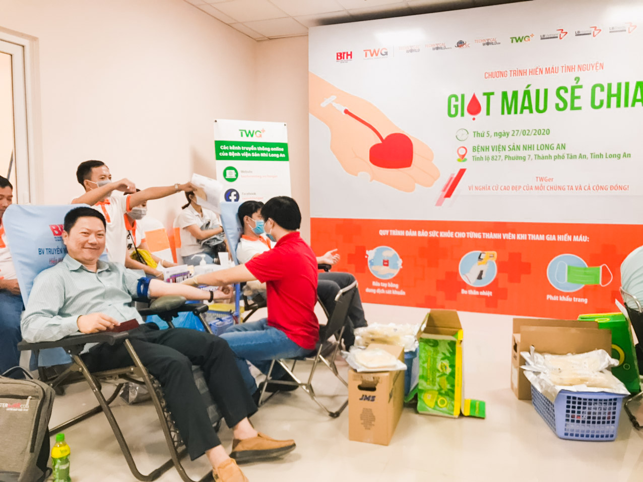 TWG’S BLOOD DONATION PROGRAM– BRINGING HAPPINESS TO THE COMMUNITY