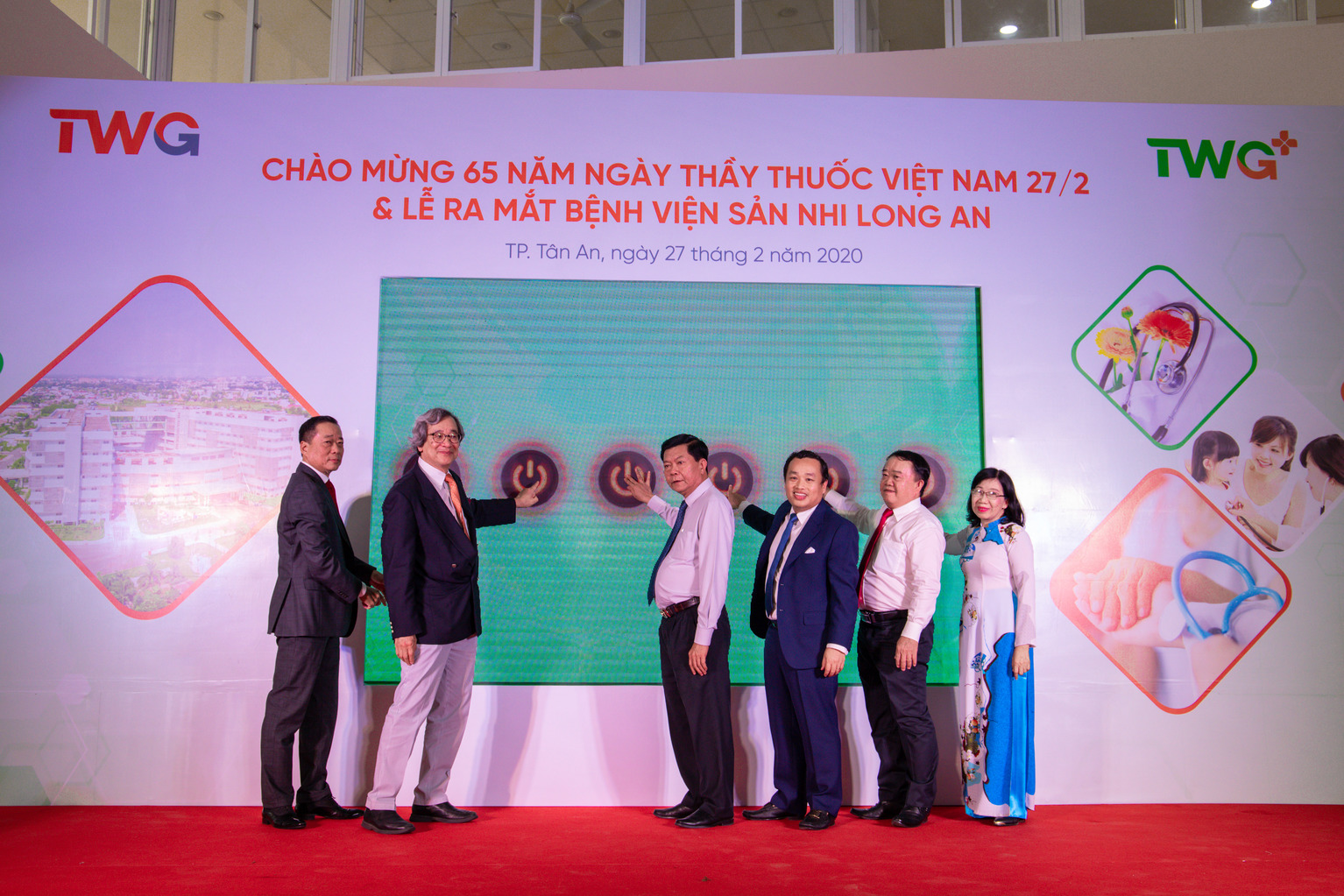 TECHNICAL WORLD GROUP HAS SUCCESSFULLY ORGANIZED THE CEREMONY OF “LONG AN OBSTETRICS AND PEDIATRICS HOSPITAL”