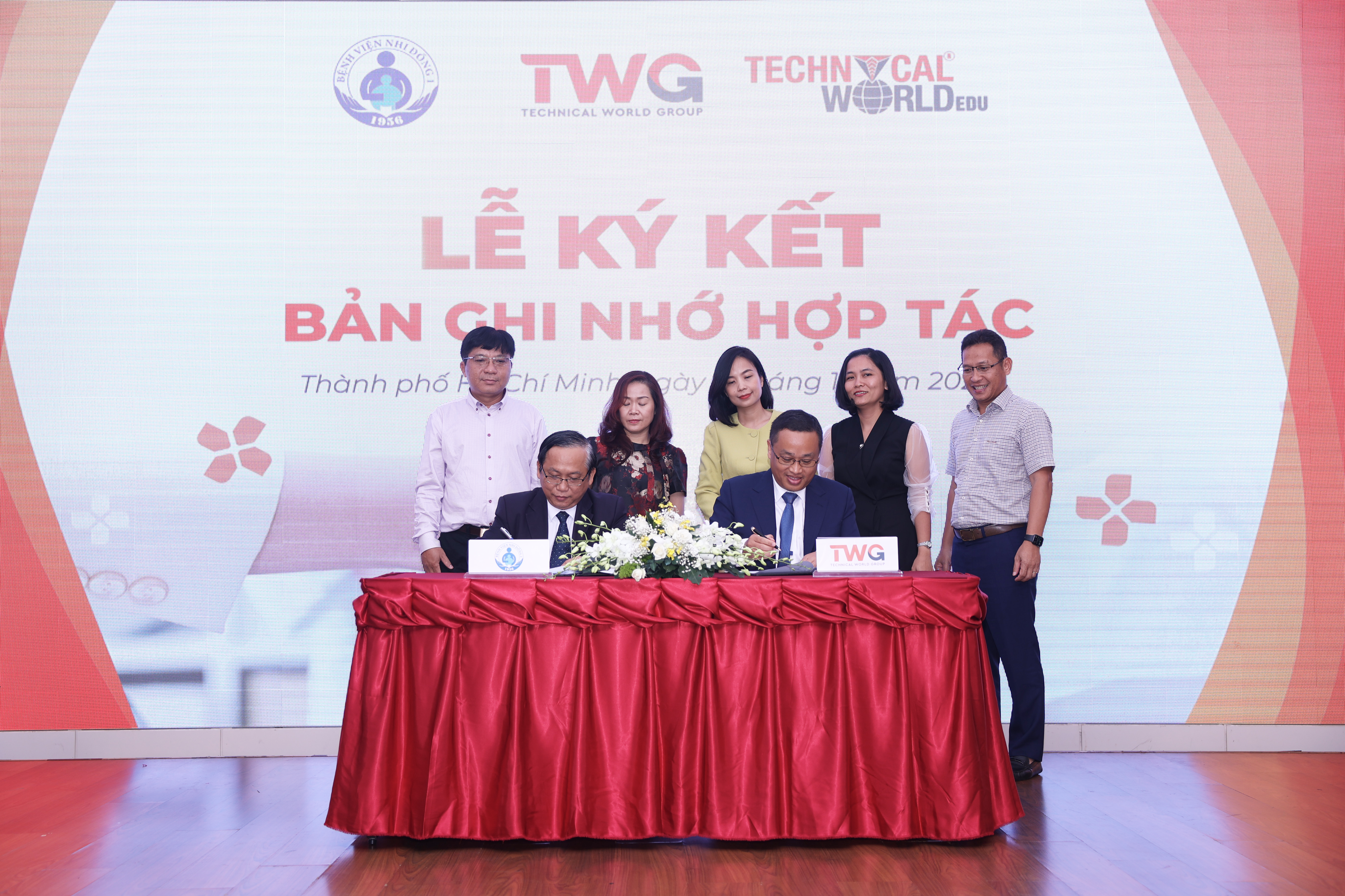 TWG GROUP SUCCESSFUL SIGNS MEMORANDUM OF UNDERSTANDING WITH NHI DONG 1 HOSPITAL